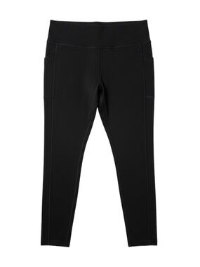 Woolx Piper Pocket Leggings in Black Size Large